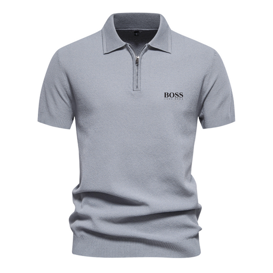 Polo Premium con Zip Elegante