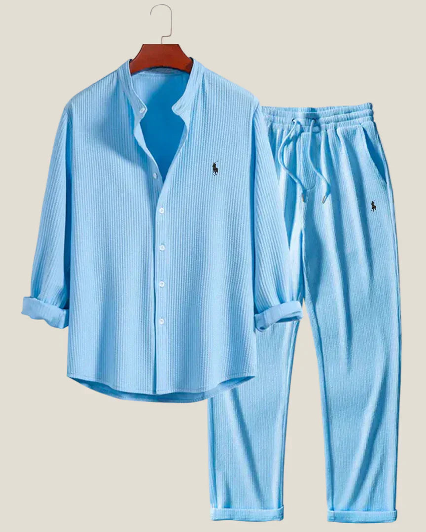 Milano Essential Set — Camicia + Pantalone Premium
